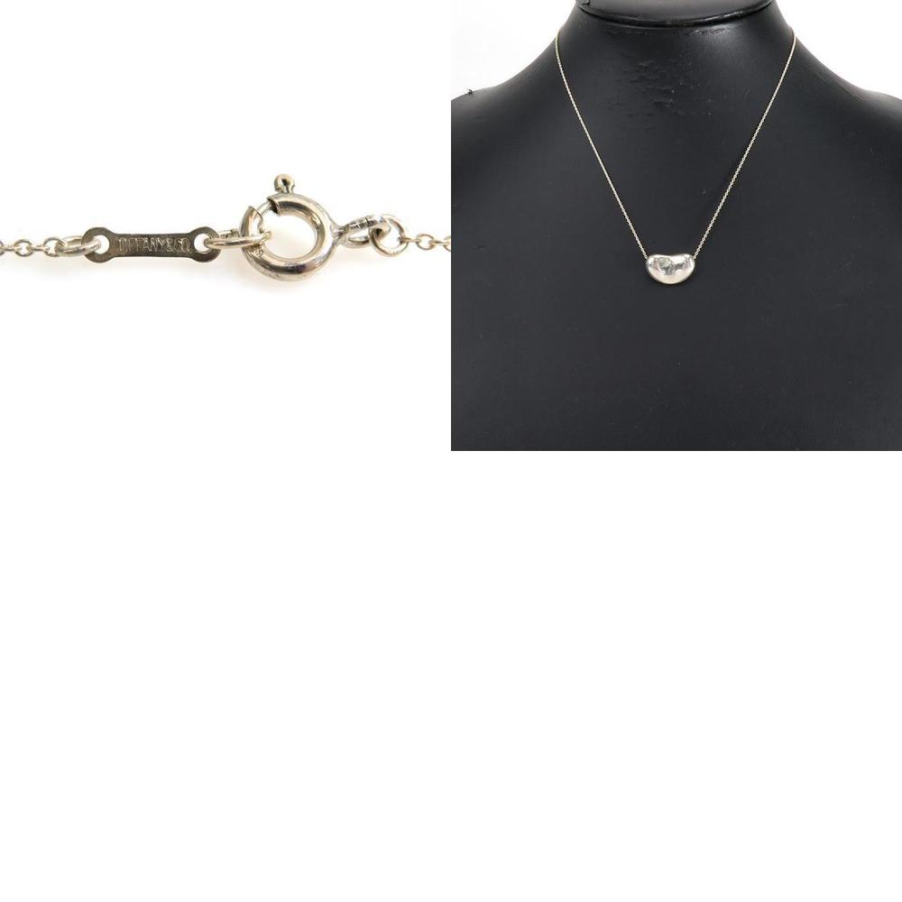 Tiffany Beans Necklace Silver
